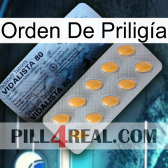 Orden De Priligía 44